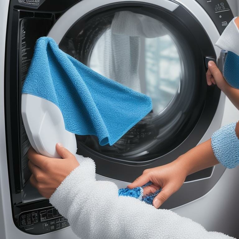 cleaning washer and dryer procedures