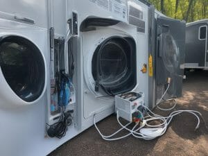 Connecting Your RV Washer and Dryer to Water and Electric