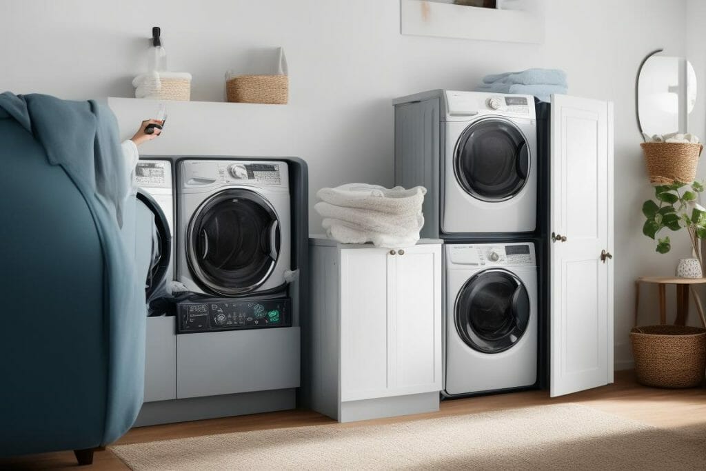 convenience of smart washer and dryers sets models