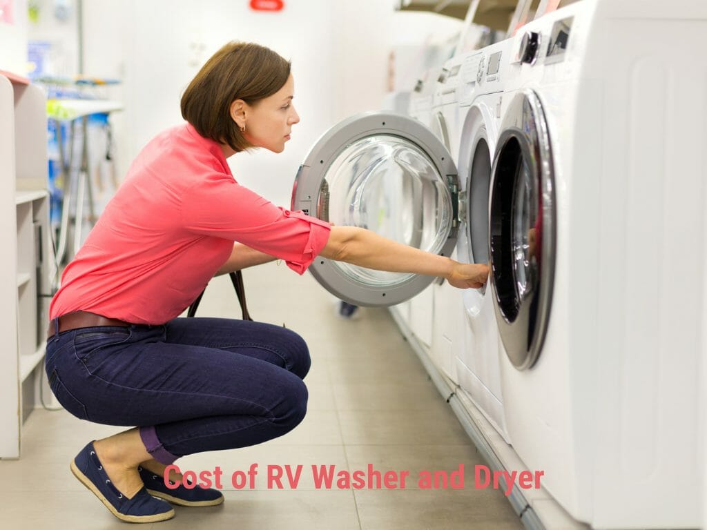 cost of rv washer and dryer