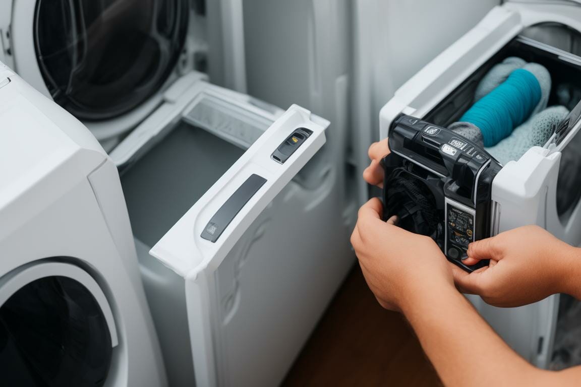 installing an rv washer and dryer