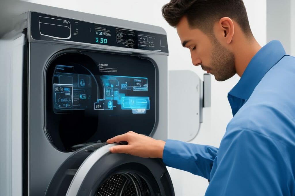 maintenance benefits of a smart washer and dryer set