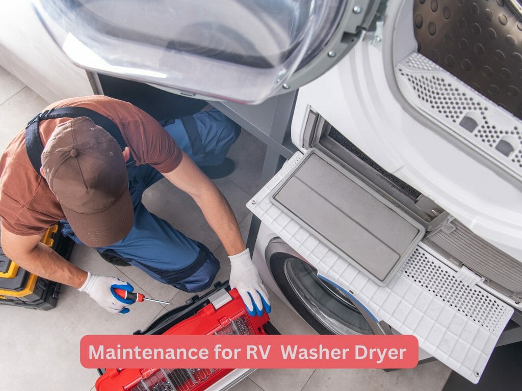 maintenance for rv washer dryer 
