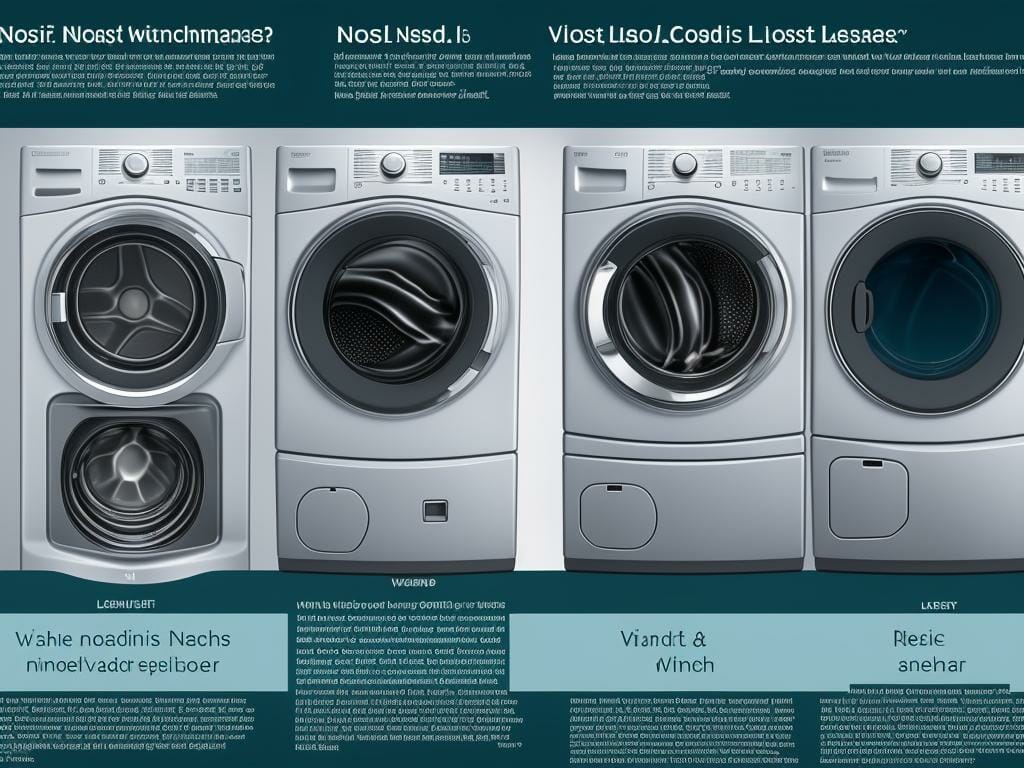 noise and vibration levels compared Top Load Vs Front Load Washer And Dryer Sets