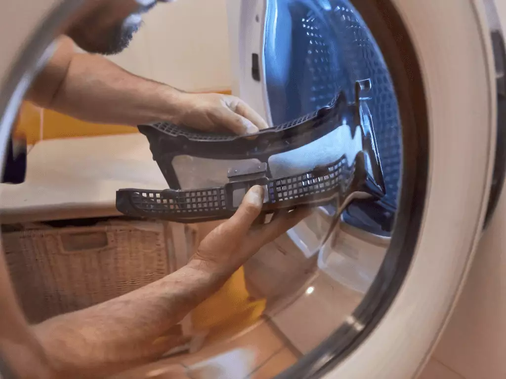 installing the washer and dryer unit