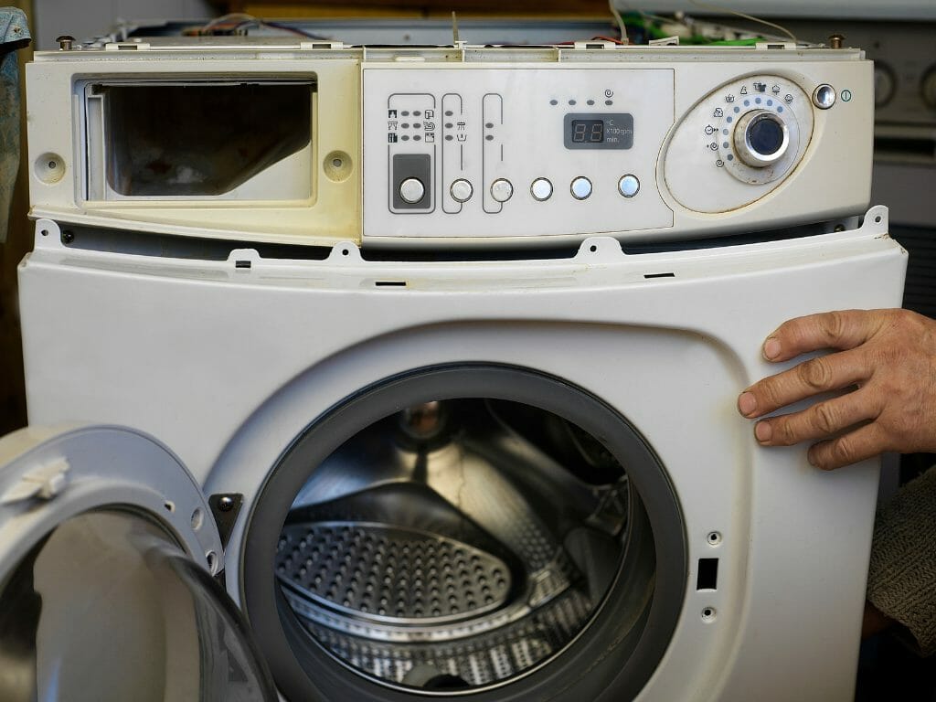 portable washer to make loud noises during operation