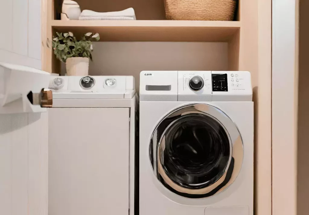 stackable washer dryers can be used in small spaces